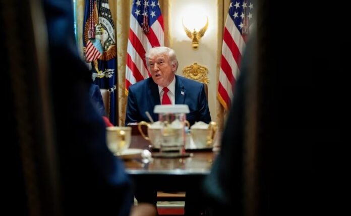 Fact check: Trump makes false claims about Iran war, the economy and the reflecting pool at Cabinet meeti