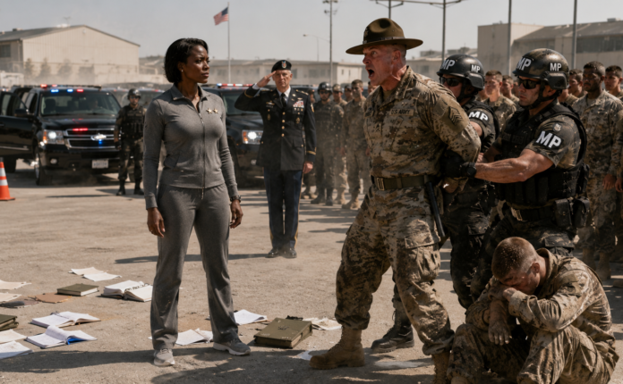 They Called Me “Civilian Trash” and Dragged Me Across a Texas Army Base in Handcuffs Without Realizing I Was the Two-Star General Secretly Investigating Their Corruption, and the Black SUVs Racing Toward the Tarmac Were About to Change Everything… They Called Me “Civilian Trash” and Dragged Me Across a Texas Army Base in Handcuffs Without Realizing I Was the Two-Star General Secretly Investigating Their Corruption, and the Black SUVs Racing Toward the Tarmac Were About to Change Everything…