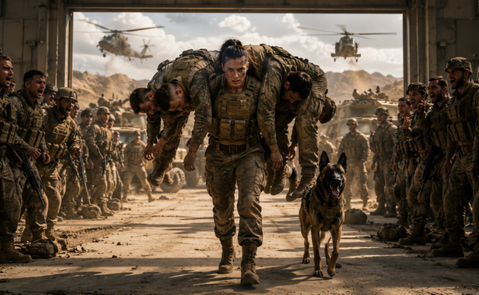 They Thought She Was Dead - Until She And K9 Walked Onto Base Carrying 3 Wounded SEALs 