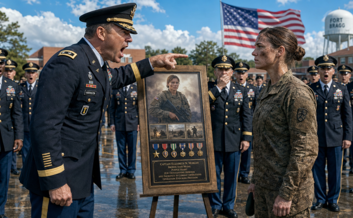 An arrogant lieutenant spent weeks undermining a new female officer, entirely confident her ill-fitting uniform meant she was just a fragile administrative fraud. But he didn’t expect that the horrific truth about her final deployment in Afghanistan would leave the entire base completely speechless…
