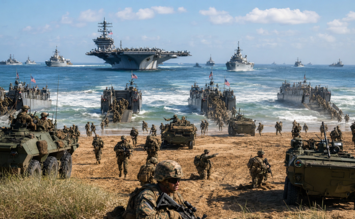 Thousands of U.S. Marines Move Toward Iran’s Coast—What Triggered the Sudden Amphibious Operation? Thousands of U.S. Marines Move Toward Iran’s Coast—What Triggered the Sudden Amphibious Operation?