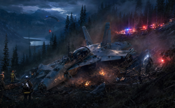 Marine F/A-18 Hornet Crashes Into Washington Mountains During Training Mission, Pilot Survives as Wildfire Erupts Marine F/A-18 Hornet Crashes Into Washington Mountains During Training Mission, Pilot Survives as Wildfire Erupts