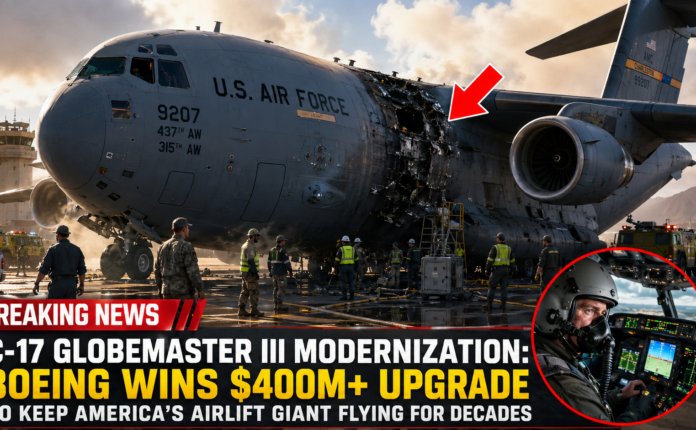 The C-17 Refuses to Retire: Boeing’s $400 Million Upgrade Could Keep America’s Heavy-Lift Giant Flying Until 2075 The C-17 Refuses to Retire: Boeing’s $400 Million Upgrade Could Keep America’s Heavy-Lift Giant Flying Until 2075