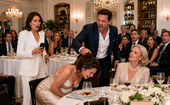 My Son-in-Law Humiliated My Daughter in a Crowded Restaurant — Then I Made One Phone Call That Destroyed His Perfect Family
