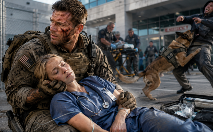 “Nurse Stabbed 5 Times Protecting a Veteran’s K9 — 24 Hours Later, 200 Navy SEALs Arrived”