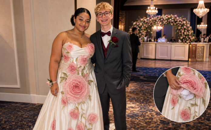 My Daughter’s Best Friend Sewed Her a Prom Dress After Every Shop Told Us She Was Too Big for a Beautiful Gown – What Else He Did at Prom Left Everyone Speechless My Daughter’s Best Friend Sewed Her a Prom Dress After Every Shop Told Us She Was Too Big for a Beautiful Gown – What Else He Did at Prom Left Everyone Speechless